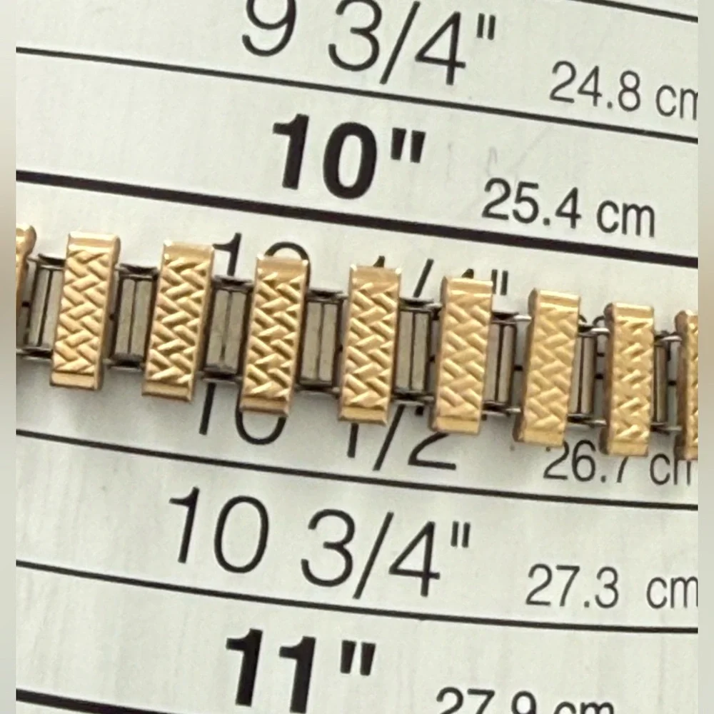 Bolivia Electra 360 Rare Vintage Mechanical Ladies Watch Gold Dial Bracelet